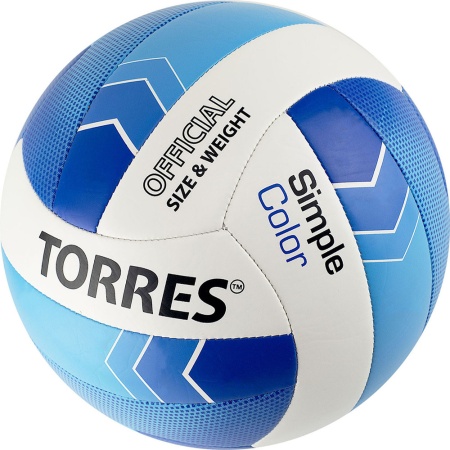 Купить Мяч волейбольный Torres Simple Color любительский р.5 в Новосокольниках 